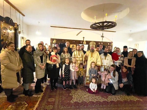 (Foto) Prăznuirea Sfântului Trifon și Întâmpinarea Domnului, în Episcopia Europei de Nord