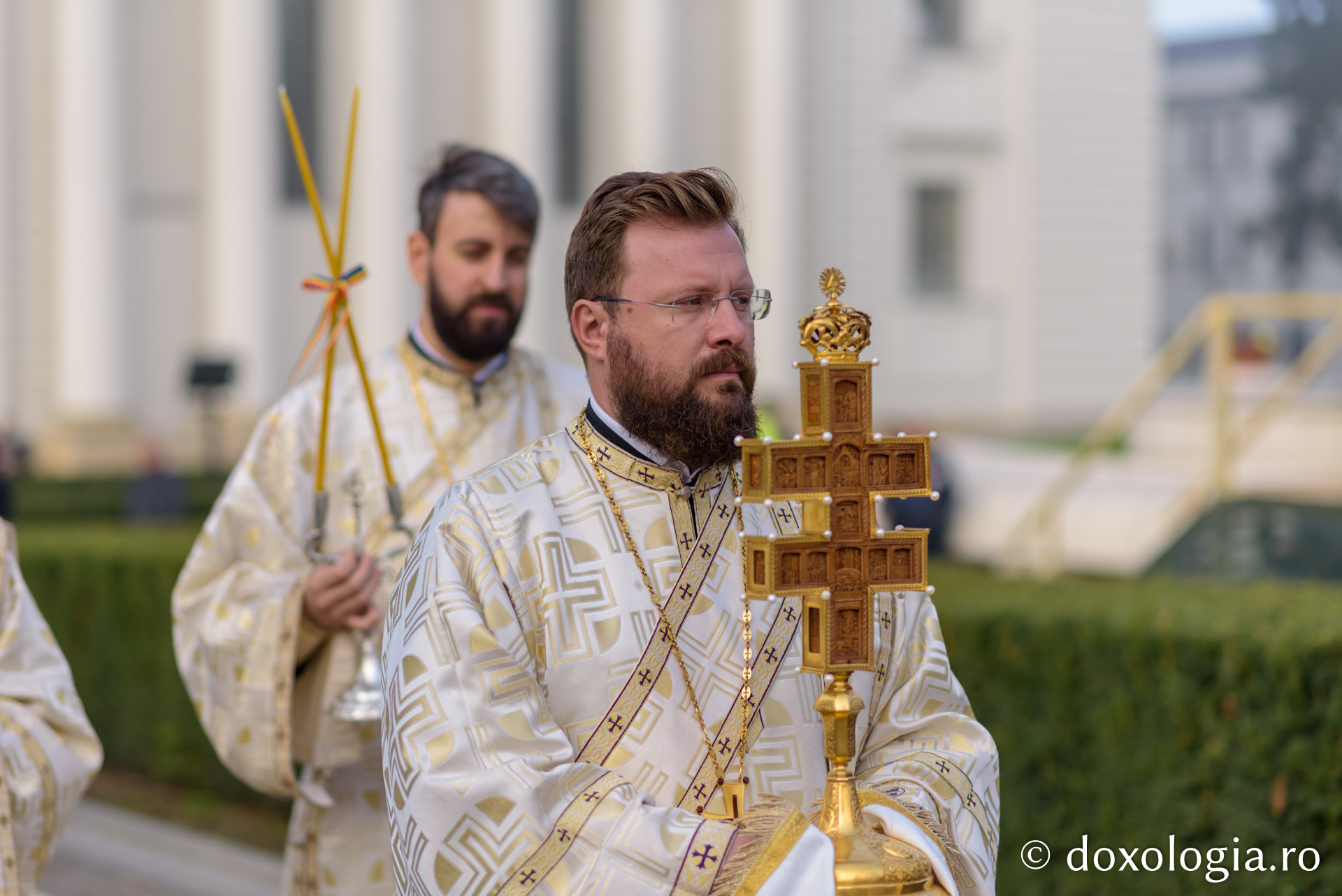 Exponatul lunii ianuarie 2022: Sfântă Cruce cu două rânduri de brațe de la Sfințirea Catedralei Mitropolitane din Iași