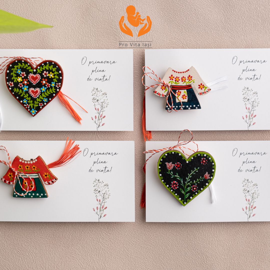 Pro Vita Iași a pregătit 3000 de mărțișoare pentru o primăvară plină de viață