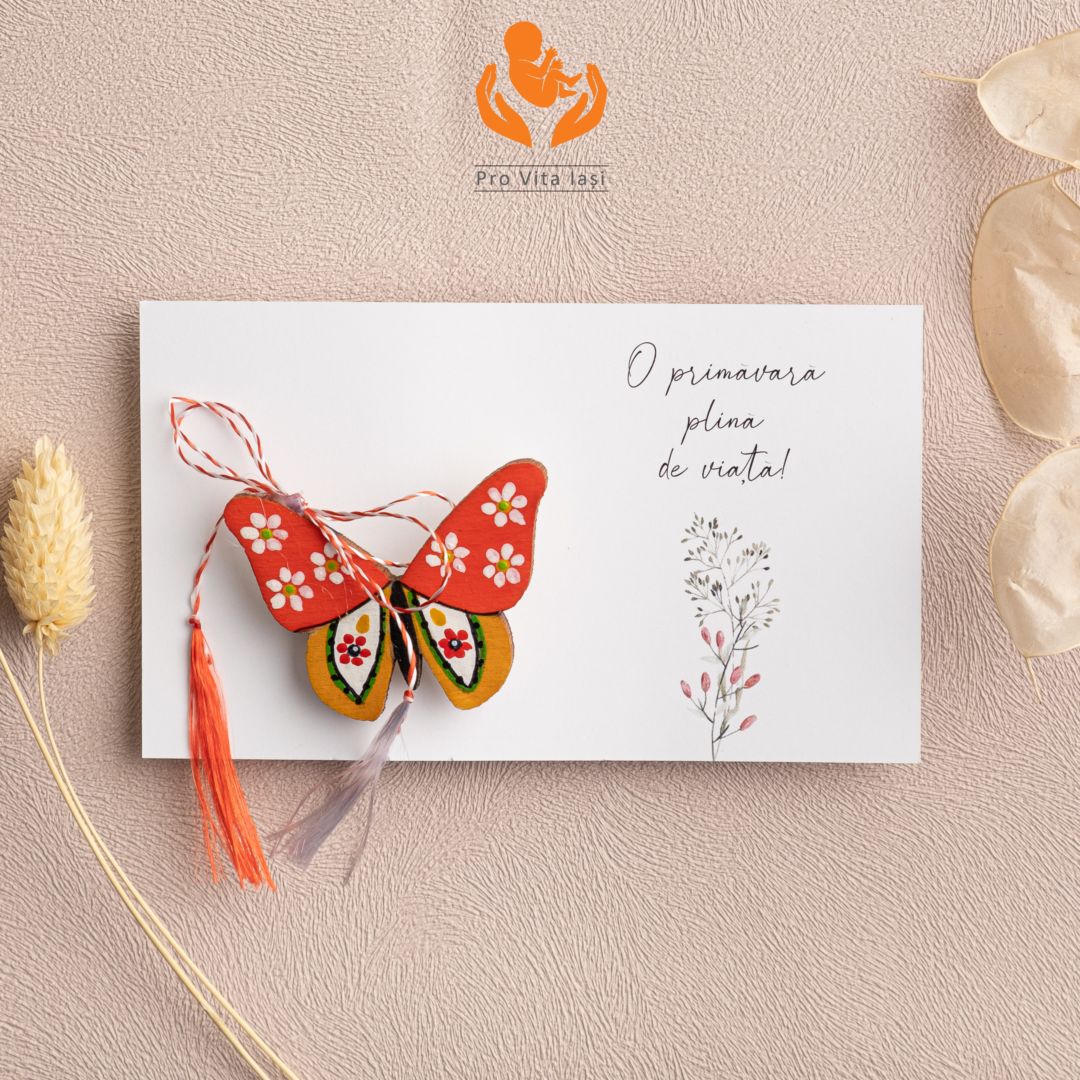 Pro Vita Iași a pregătit 3000 de mărțișoare pentru o primăvară plină de viață