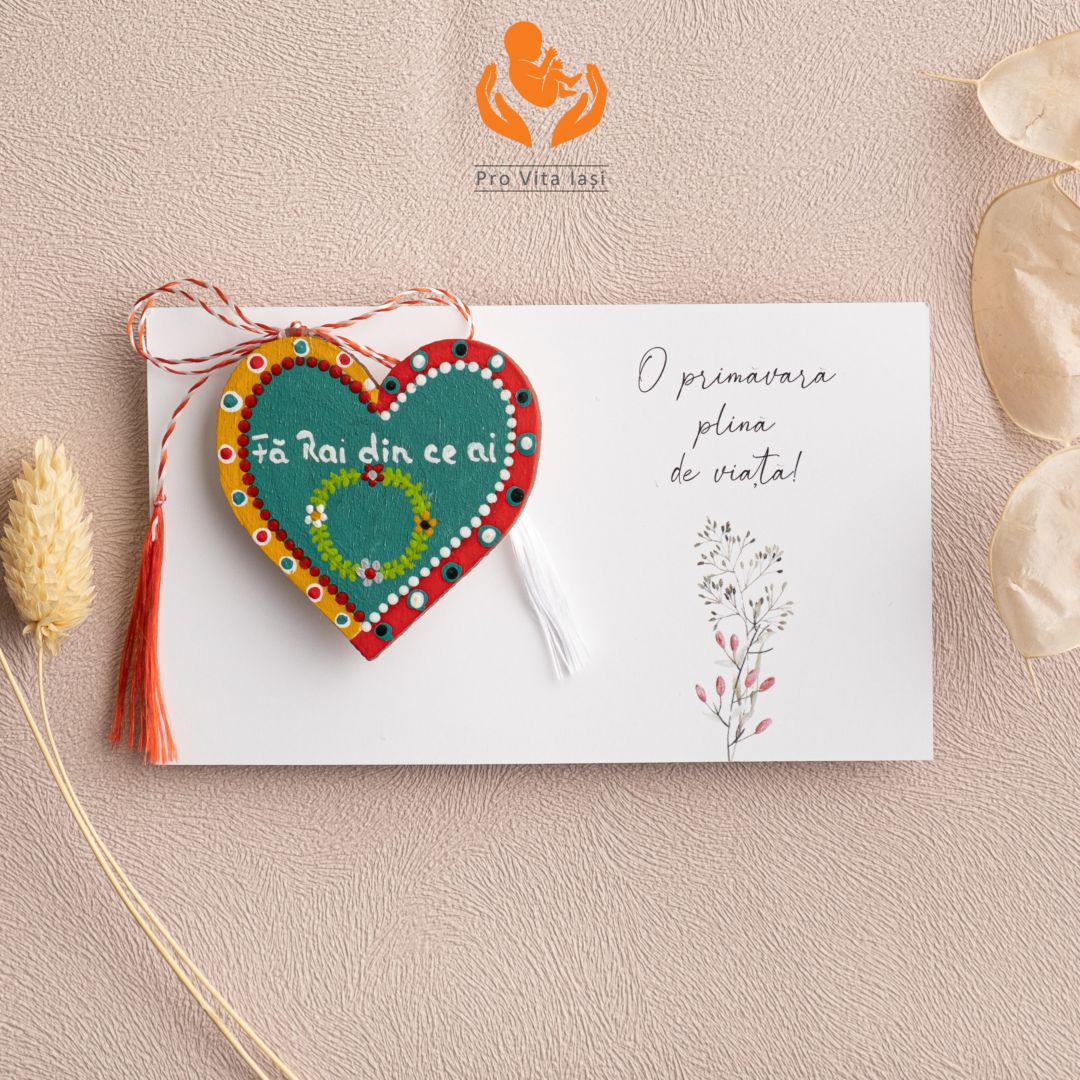 Pro Vita Iași a pregătit 3000 de mărțișoare pentru o primăvară plină de viață