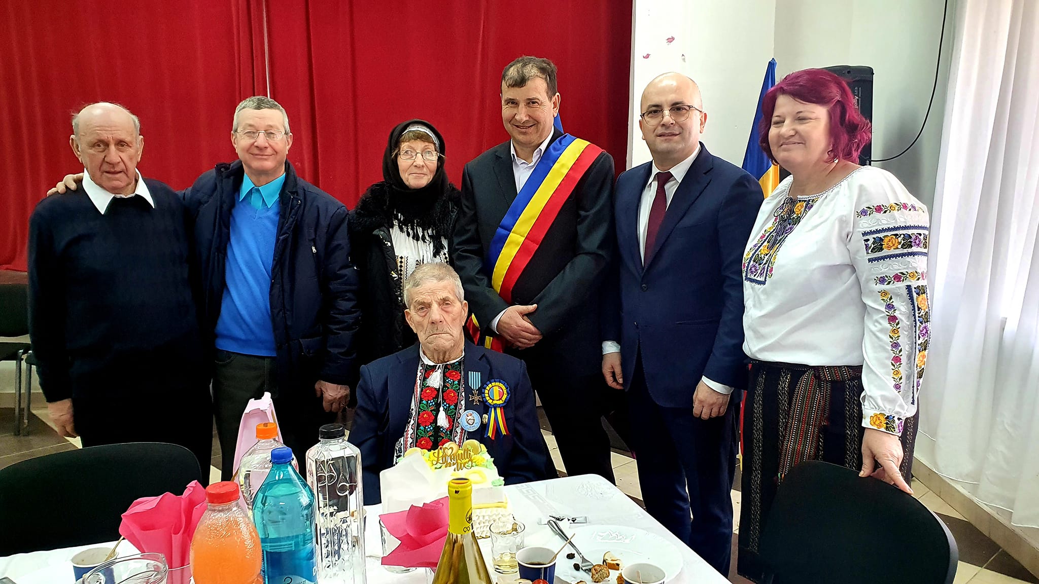 Un veteran de război din comuna Concești a împlinit 100 de ani