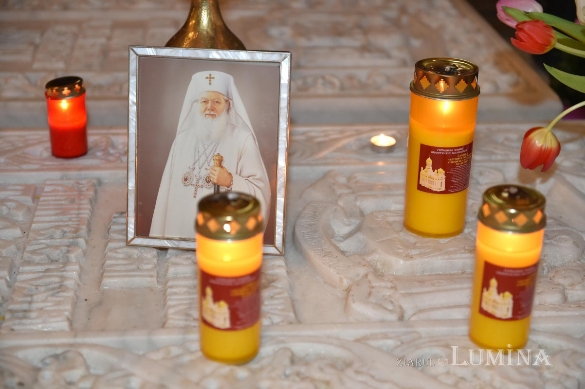 Patriarhul Teoctist, pomenit la Catedrala Patriarhală