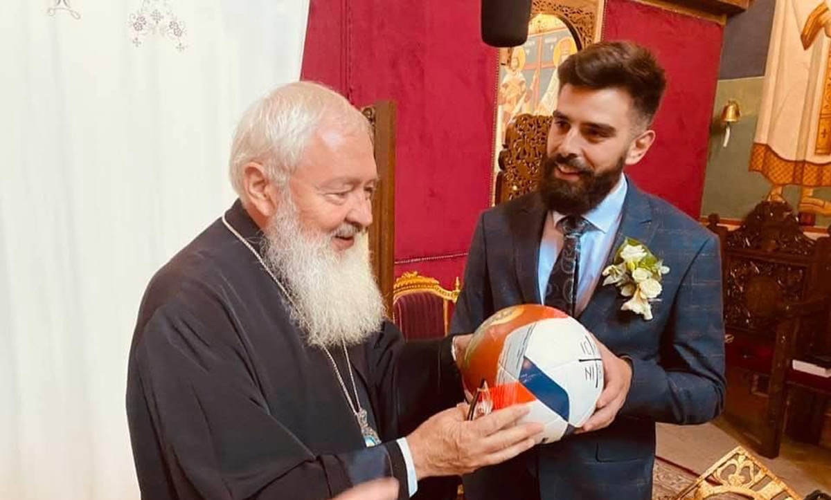 (Interviu) Părintele Sergiu Păcurar – de la antrenamentele cu Adi Mutu, la preoție: „Planurile mele nu au fost identice cu cele ale Domnului”