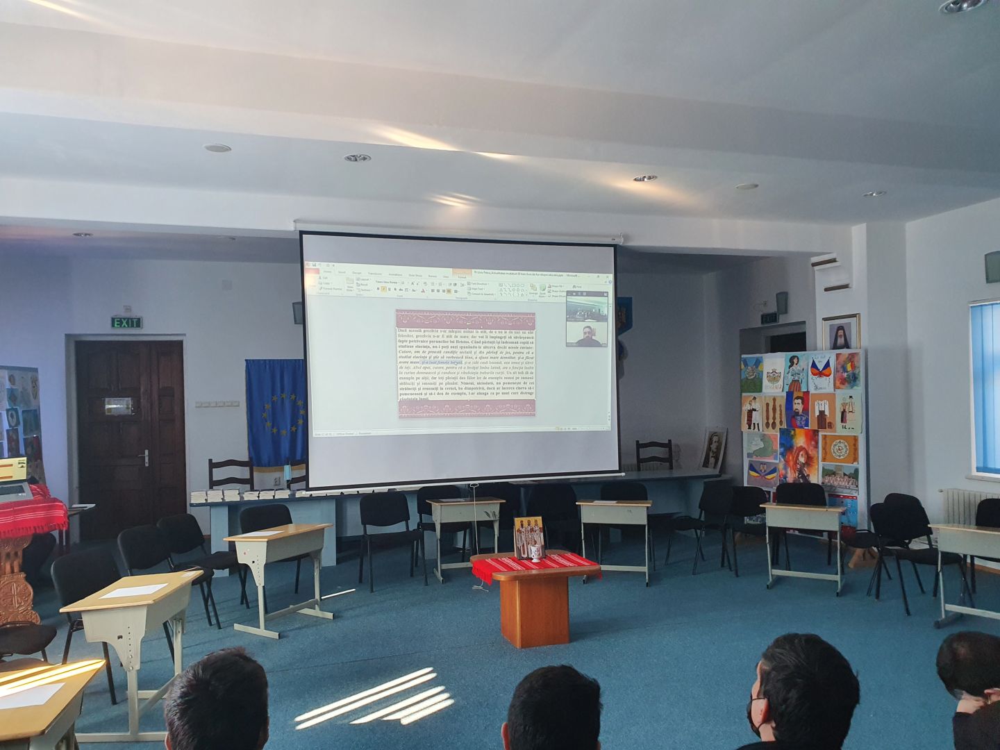 Activități dedicate ocrotitorilor învățământului teologic la Seminarul de la Mănăstirea Neamț