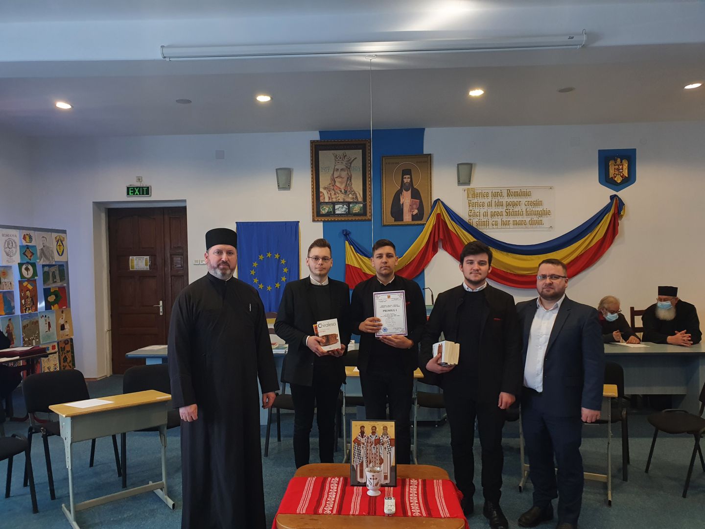 Activități dedicate ocrotitorilor învățământului teologic la Seminarul de la Mănăstirea Neamț