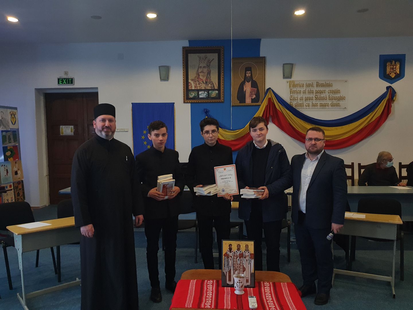 Activități dedicate ocrotitorilor învățământului teologic la Seminarul de la Mănăstirea Neamț