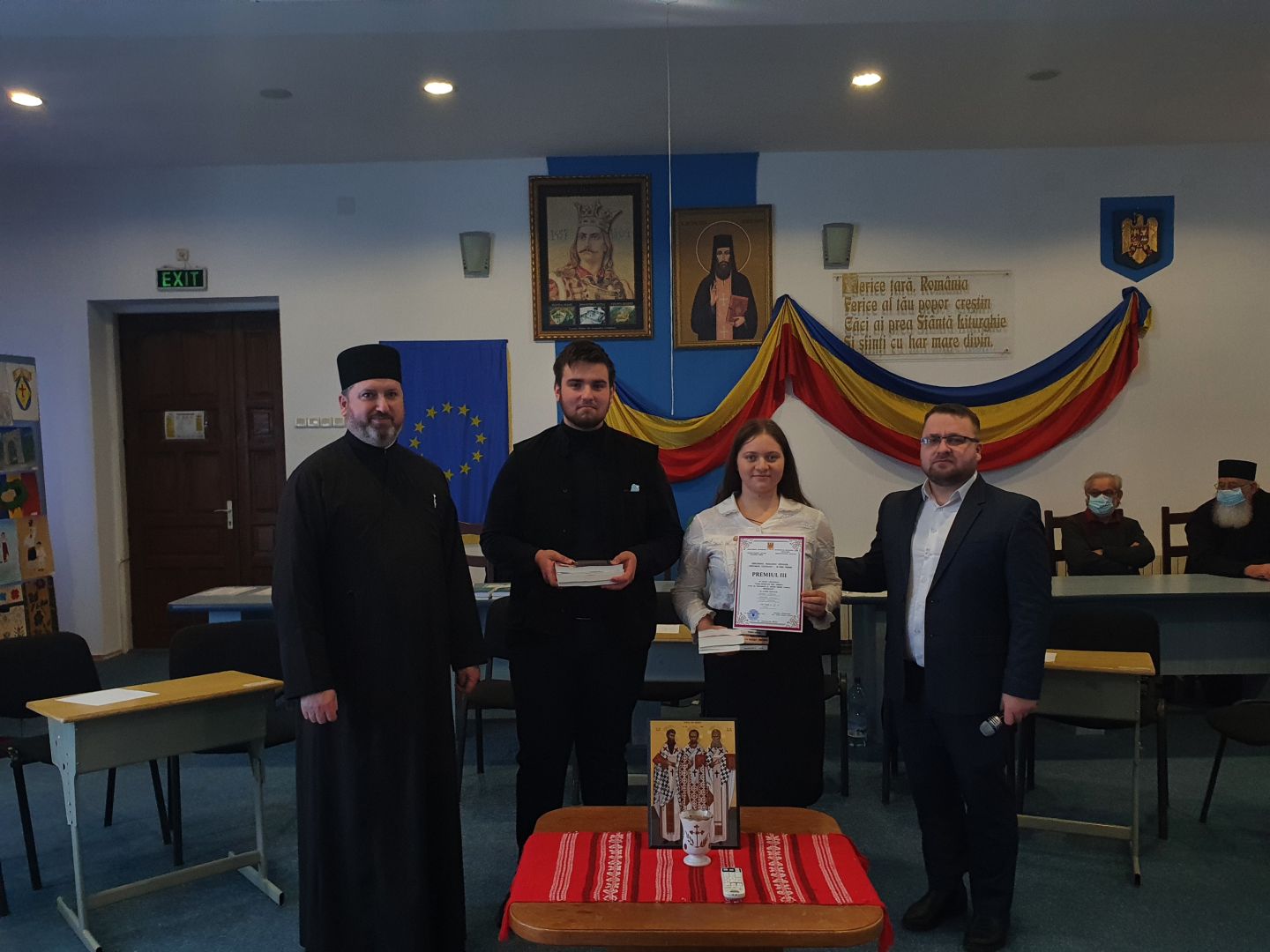 Activități dedicate ocrotitorilor învățământului teologic la Seminarul de la Mănăstirea Neamț