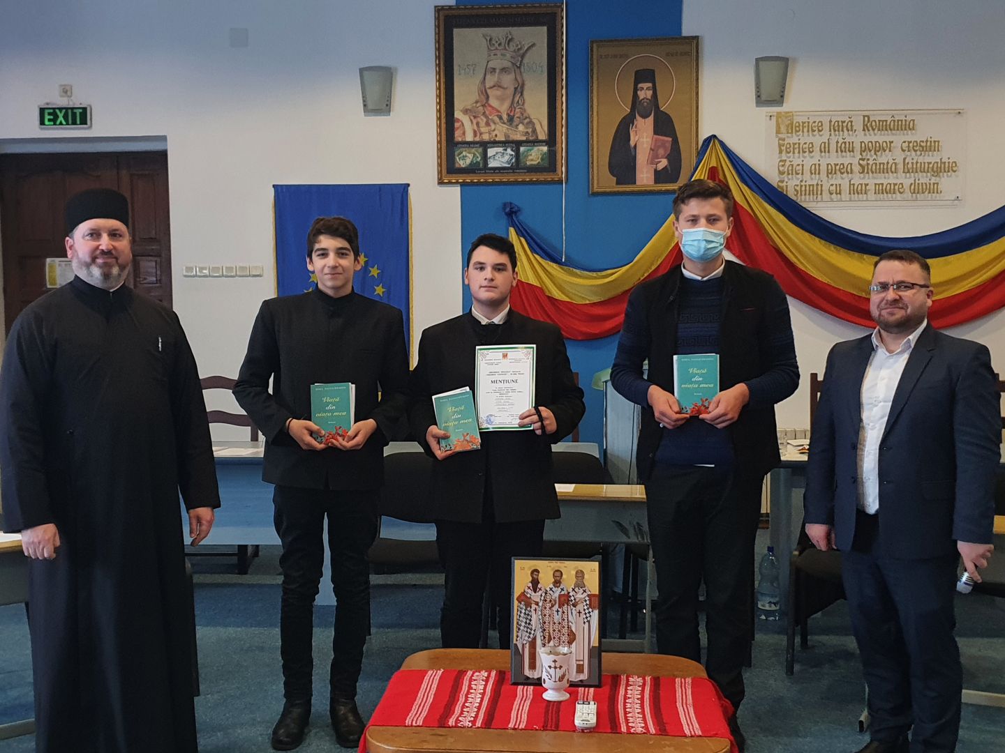 Activități dedicate ocrotitorilor învățământului teologic la Seminarul de la Mănăstirea Neamț