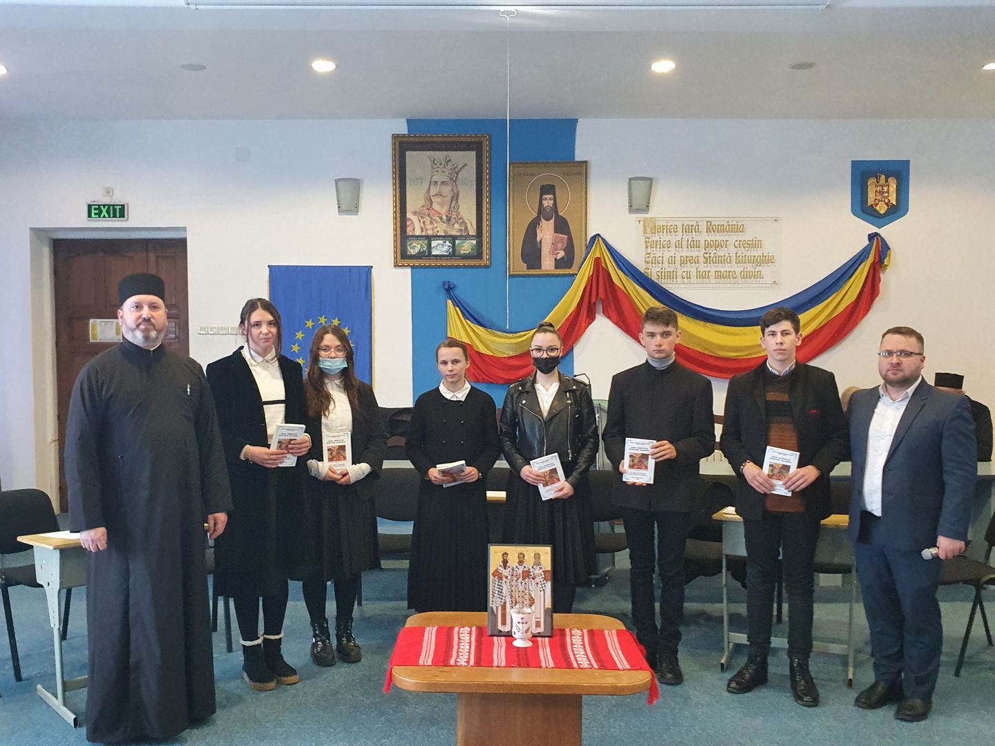 Activități dedicate ocrotitorilor învățământului teologic la Seminarul de la Mănăstirea Neamț