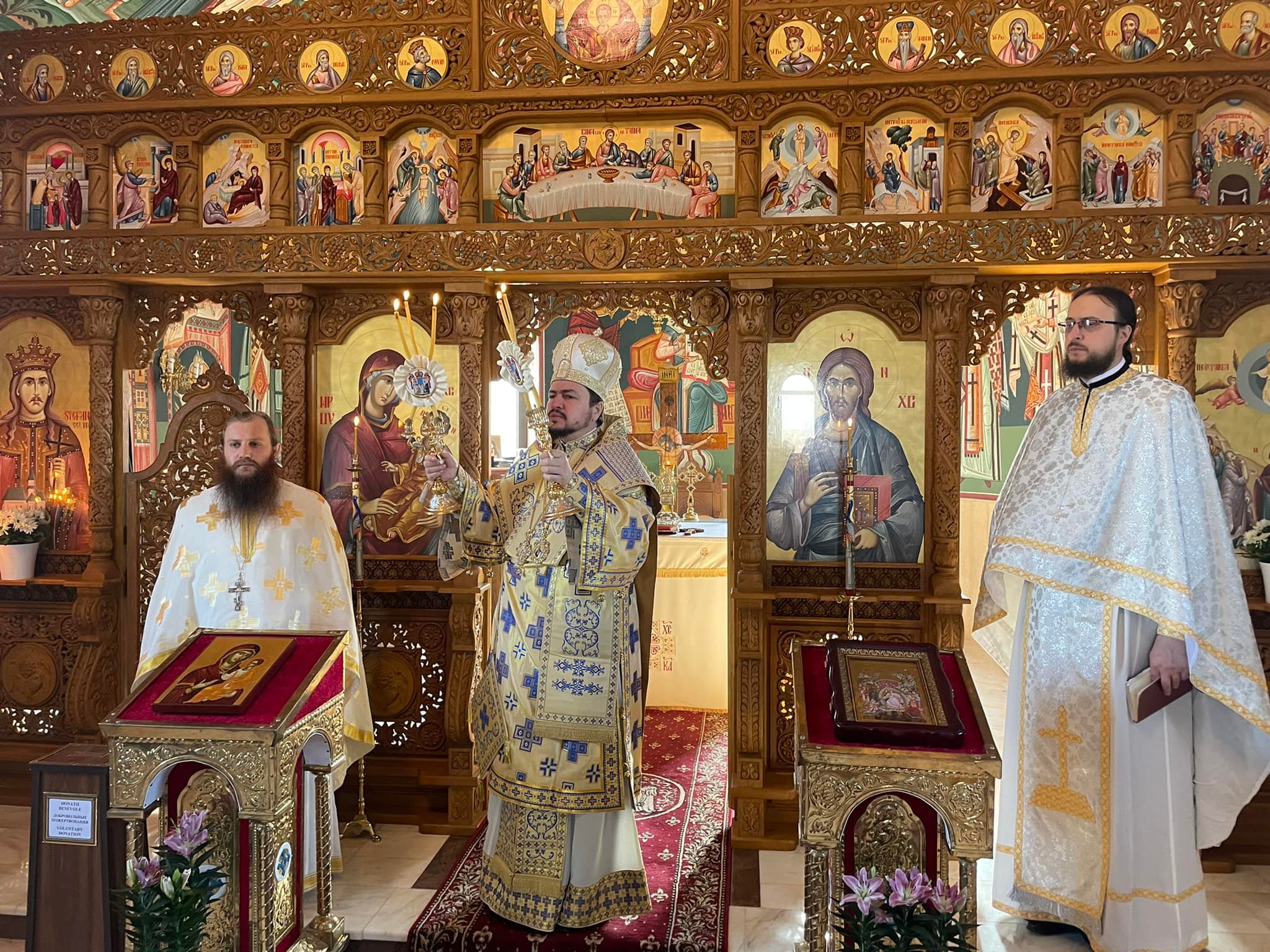 Liturghie arhierească la Mănăstirea Eroilor – Stoianovca