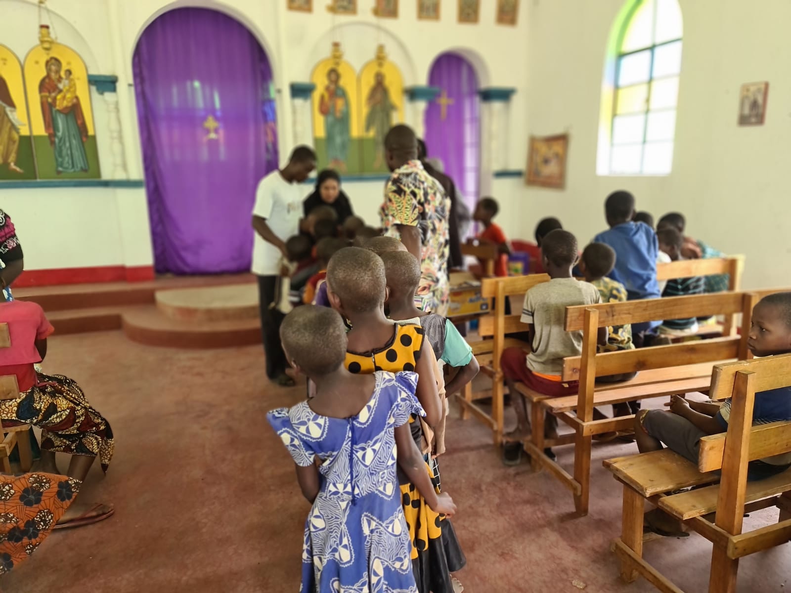 Vizită în parohiile de la Mafuloto şi Mlowa