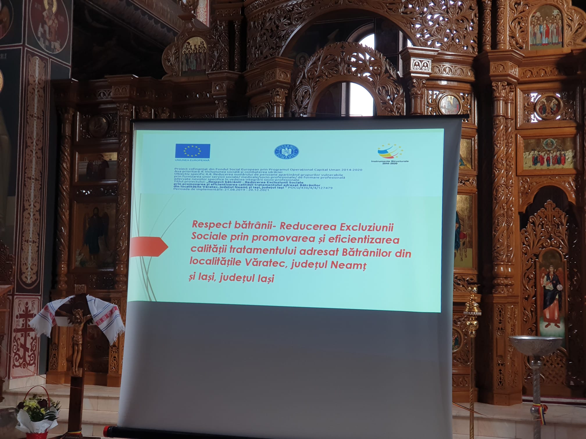 Proiectul european „Respect Bătrânii” implementat și derulat în Arhiepiscopia Iașilor, la final