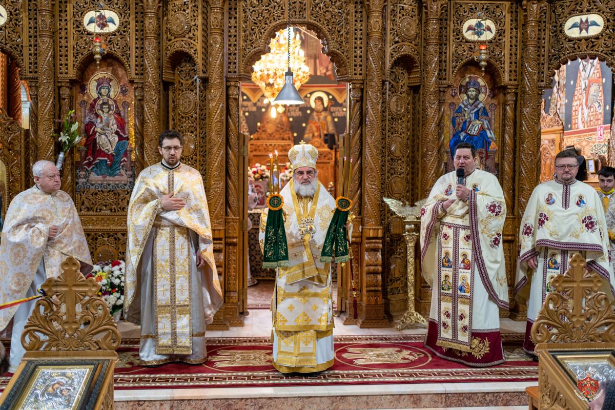 Liturghie arhierească la Biserica „Sfântul Dumitru” - Narcisa din Bacău