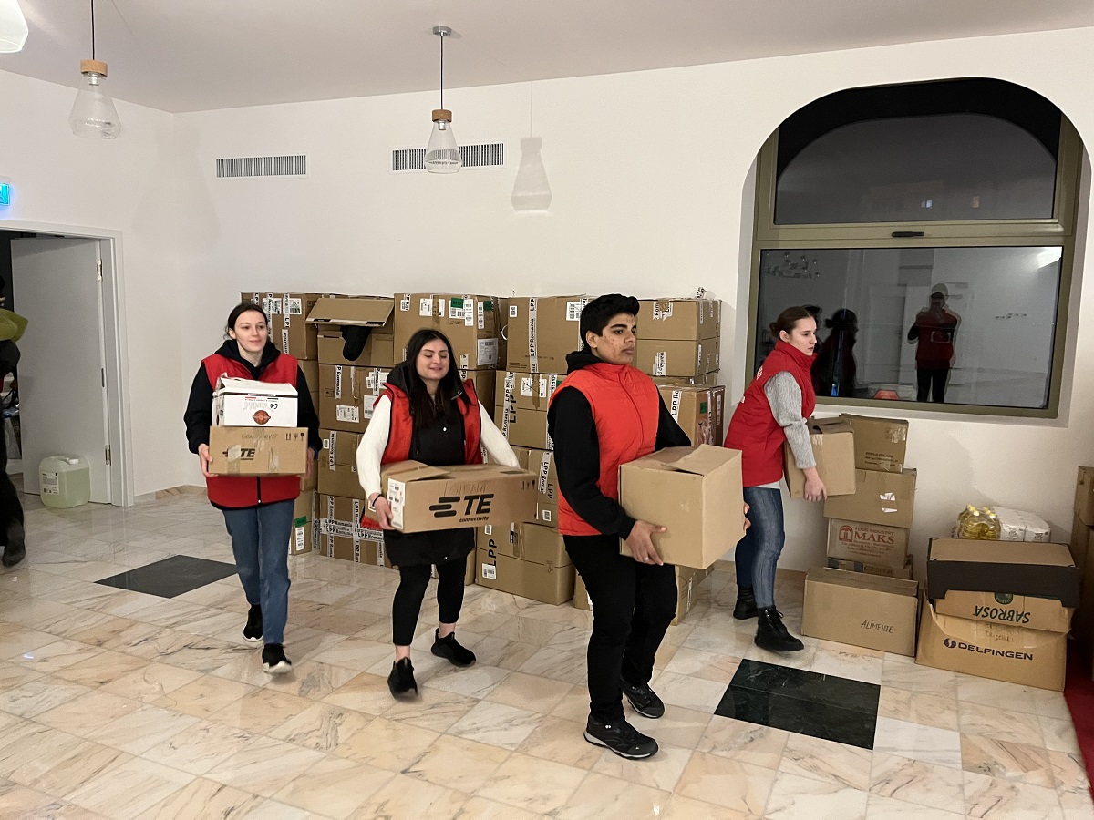 Din Cetatea Aradului în Cetatea Iaşului pentru refugiații ucraineni