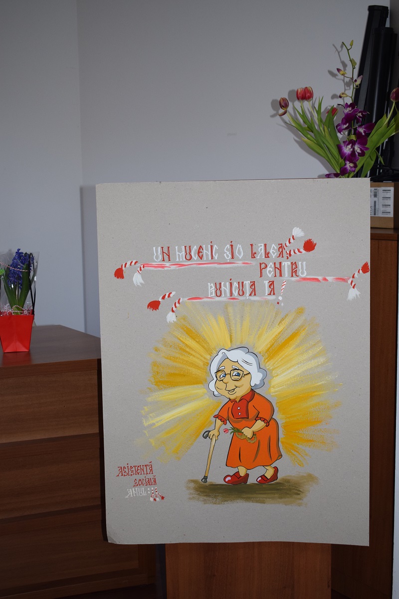 „Un mucenic și o lalea pentru bunicuța ta!”