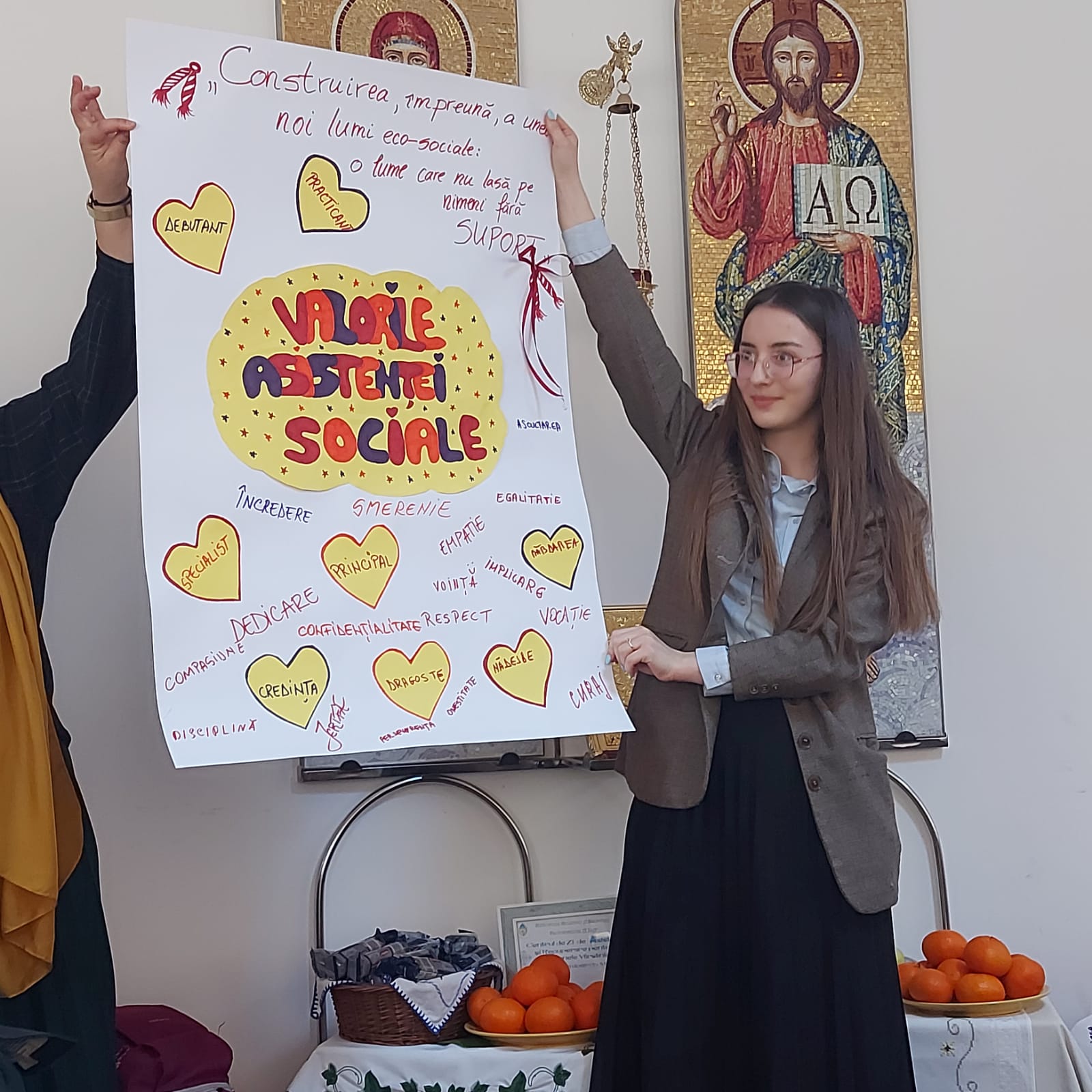 Ziua mondială a asistenței sociale, marcată la Iași de studenții teologi