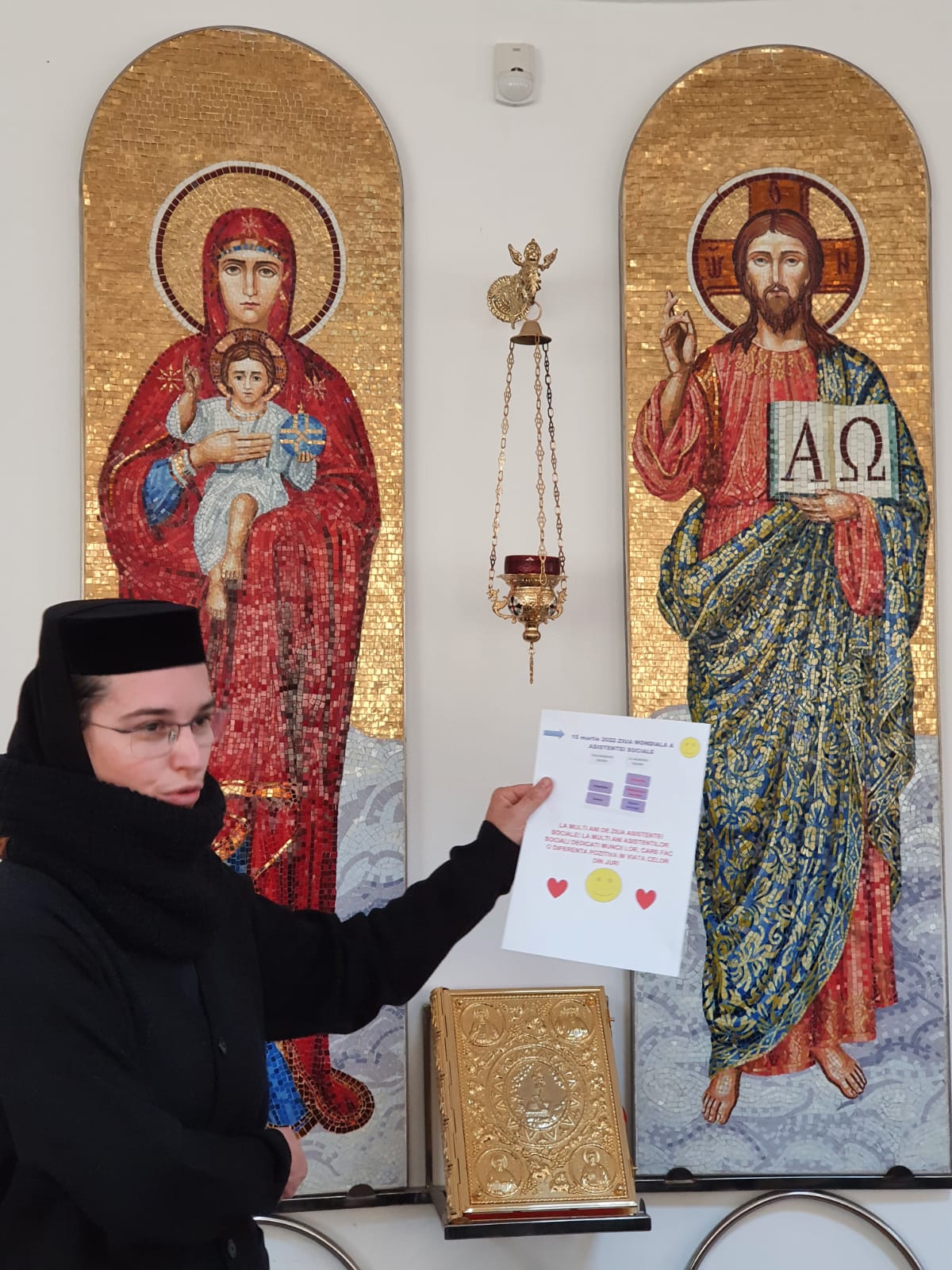 Ziua mondială a asistenței sociale, marcată la Iași de studenții teologi