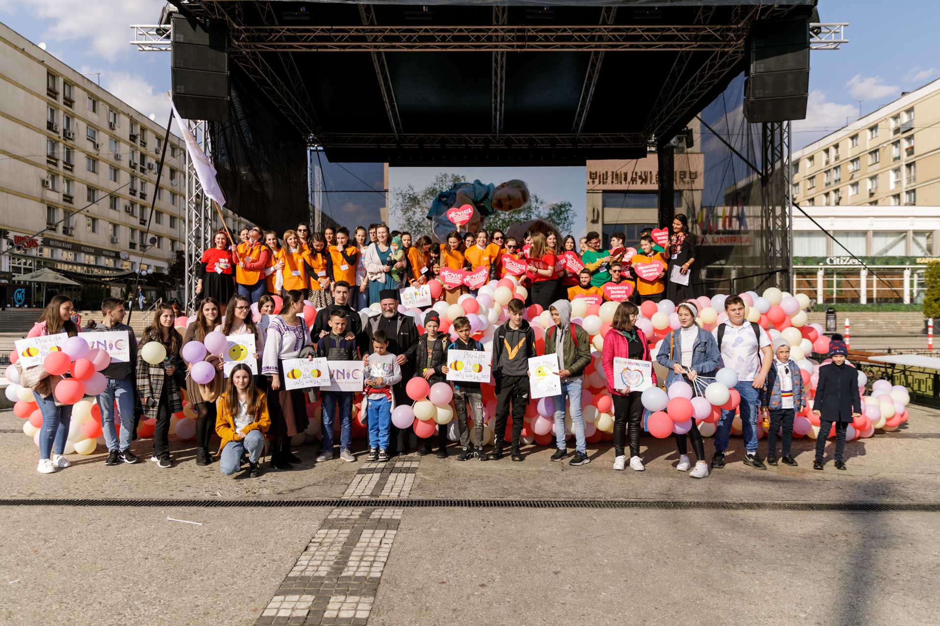 „Marșul pentru viață”, organizat în cinci municipii din Arhiepiscopia Iașilor. Solidaritate și pentru susținerea mamelor și copiilor refugiați din Ucraina