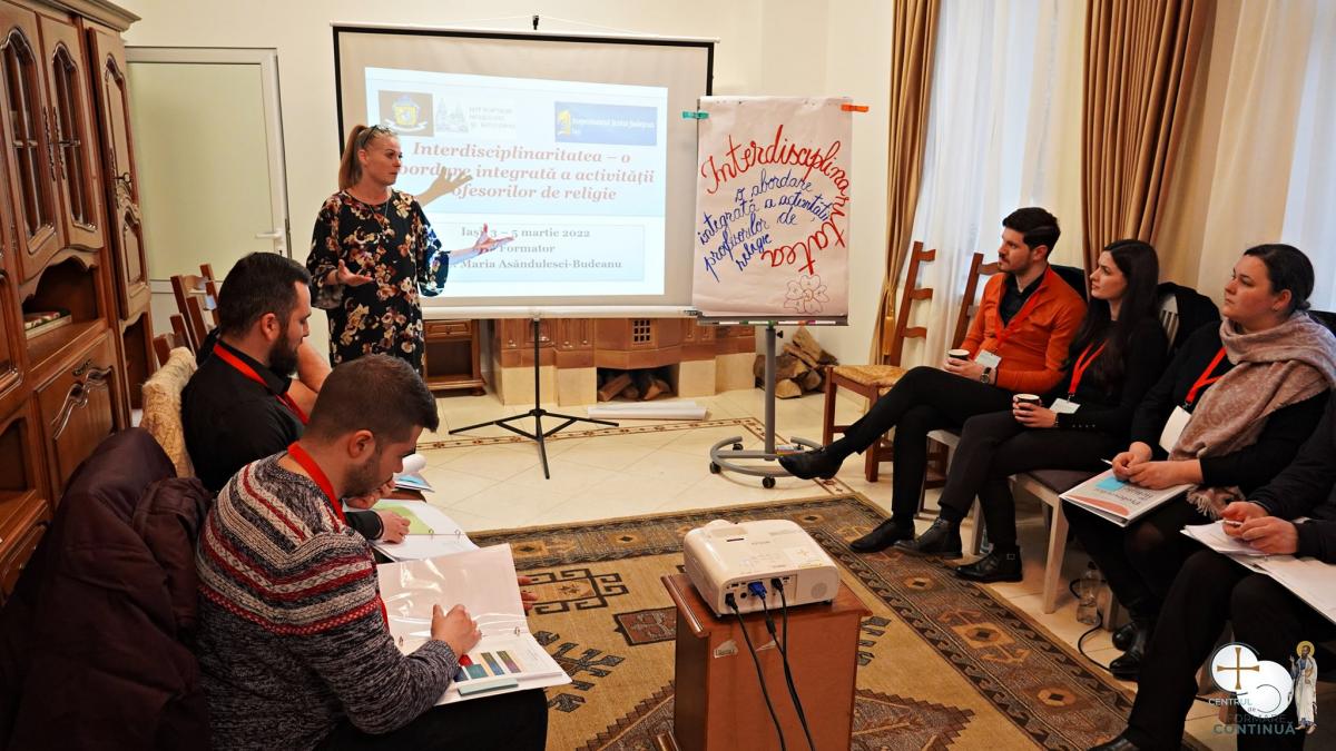 (Video) Atelier pentru profesorii de religie debutanți, la Centrul cultural-social de la Miclăușeni