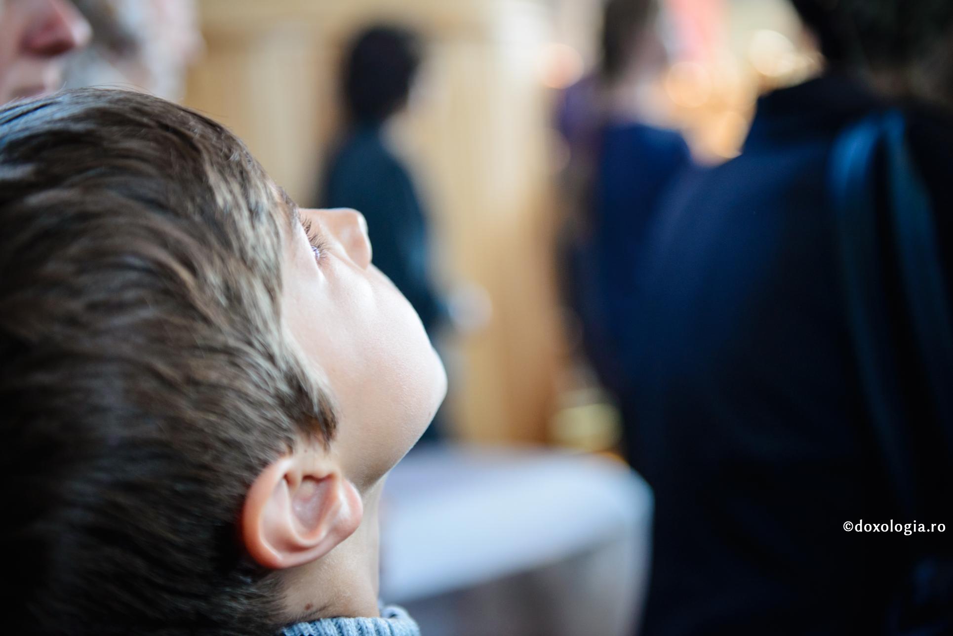 Pururea către Dumnezeu cu smerenie să ridicăm ochii