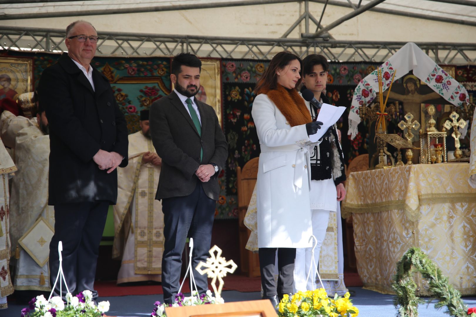 Duminica Sfintei Cruci, la Parohia Bârnova: 104 ani de recunoștință pentru cei care au semnat unirea Basarabiei cu România