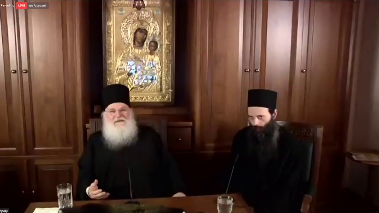(Video) Telesinaxă cu Părintele Efrem, starețul Mănăstirii Vatopedu din Sfântul Munte Athos