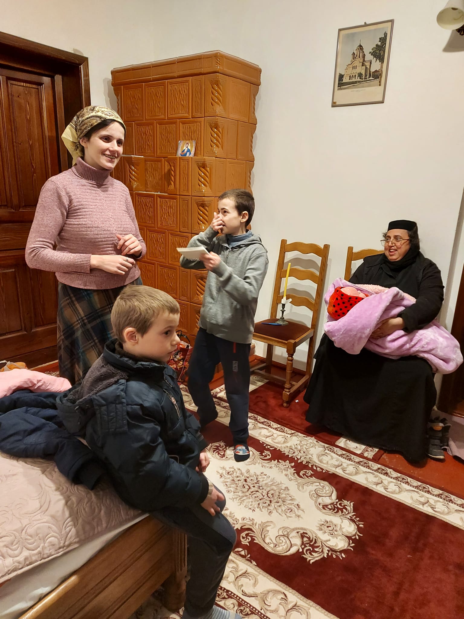 Mănăstirea Neamț, alături de cei care fug de război: adăpost și suport pentru refugiații ucraineni