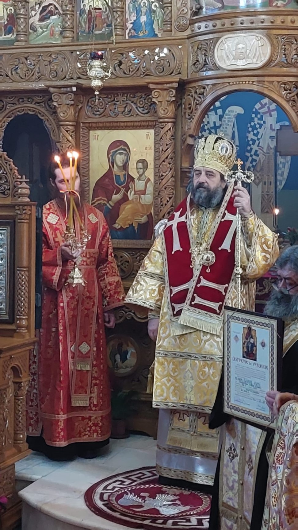 Liturghie arhierească la Mănăstirea „Piatra Sfântă” – Tărâța