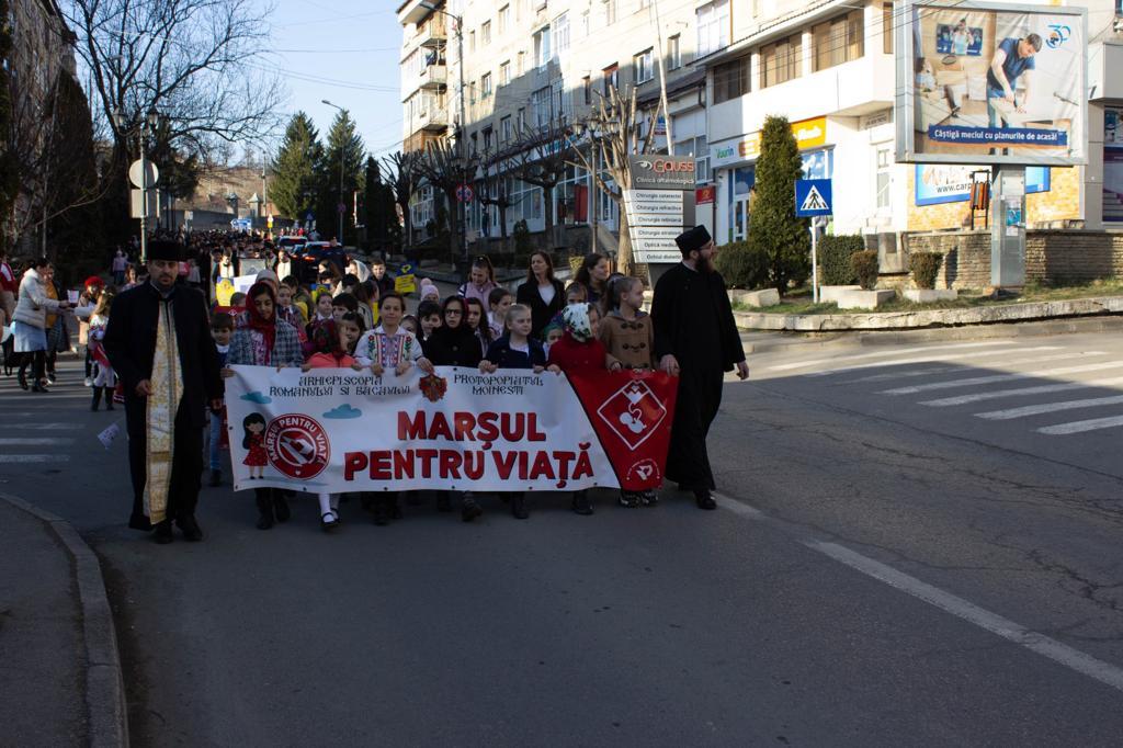 „Marșul pentru Viață”, în Protopopiatul Moinești