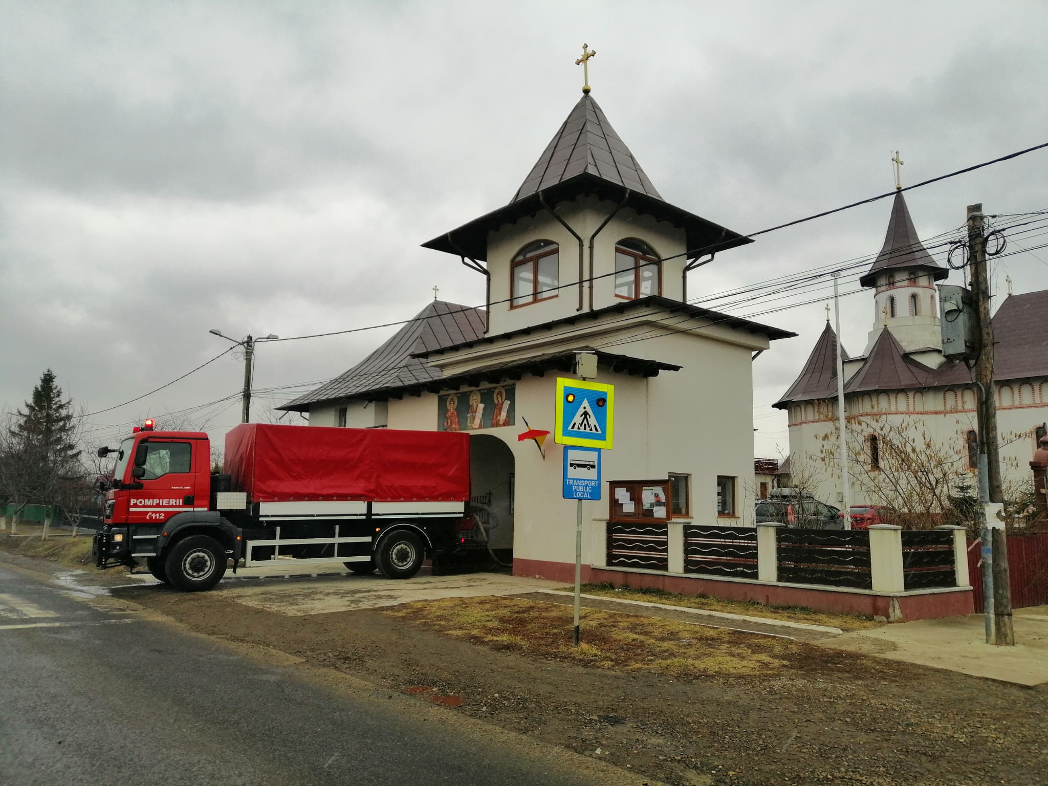 Parohia Dealu Mare – Dorohoi oferă cazare și masă pentru refugiați în Centrul Social-Pastoral „Sfântul Gheorghe”