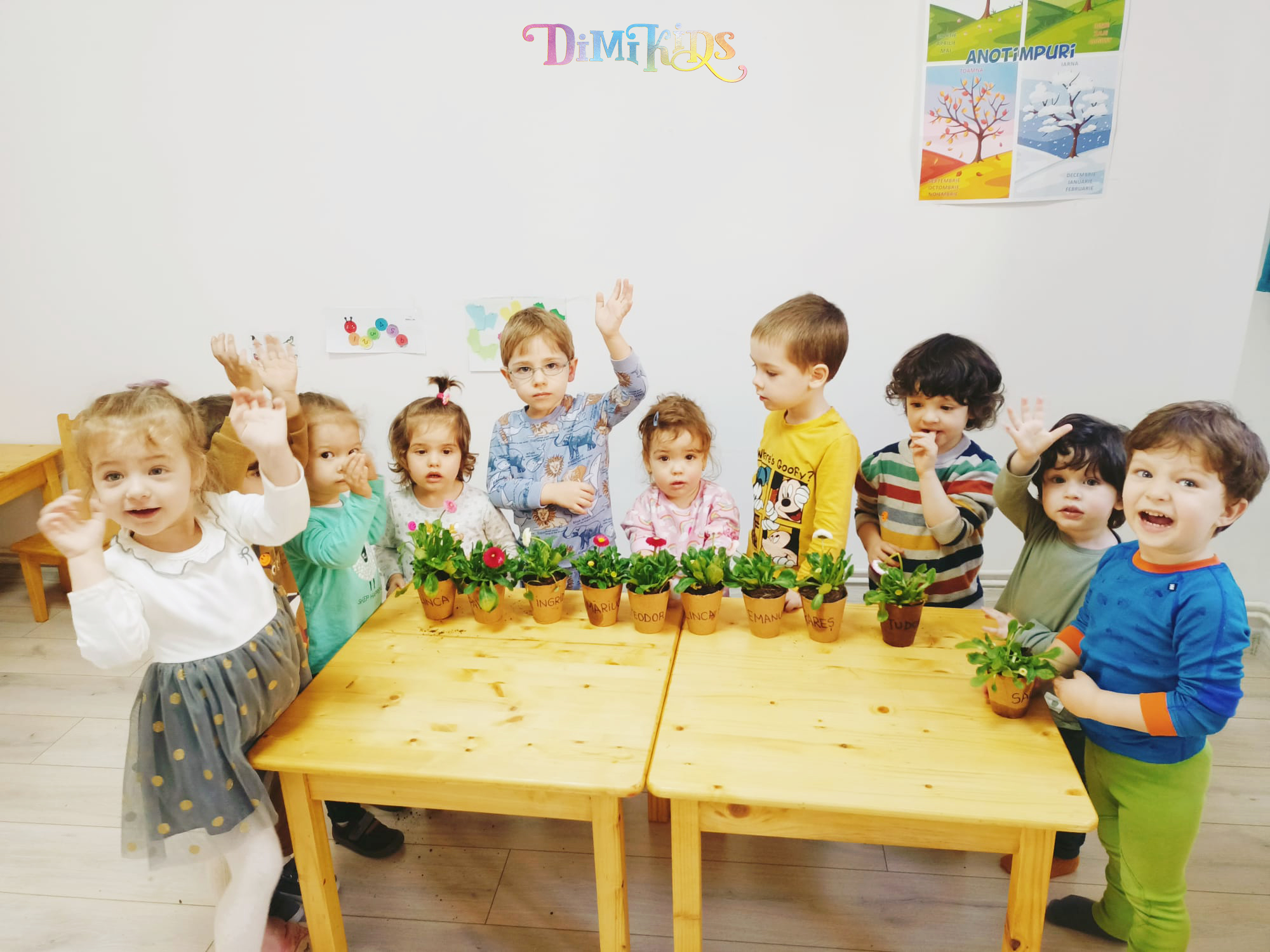 Luna pentru viață 2022: „Plantăm VIAȚĂ”, activitate inedită a copiilor de la DimiKids