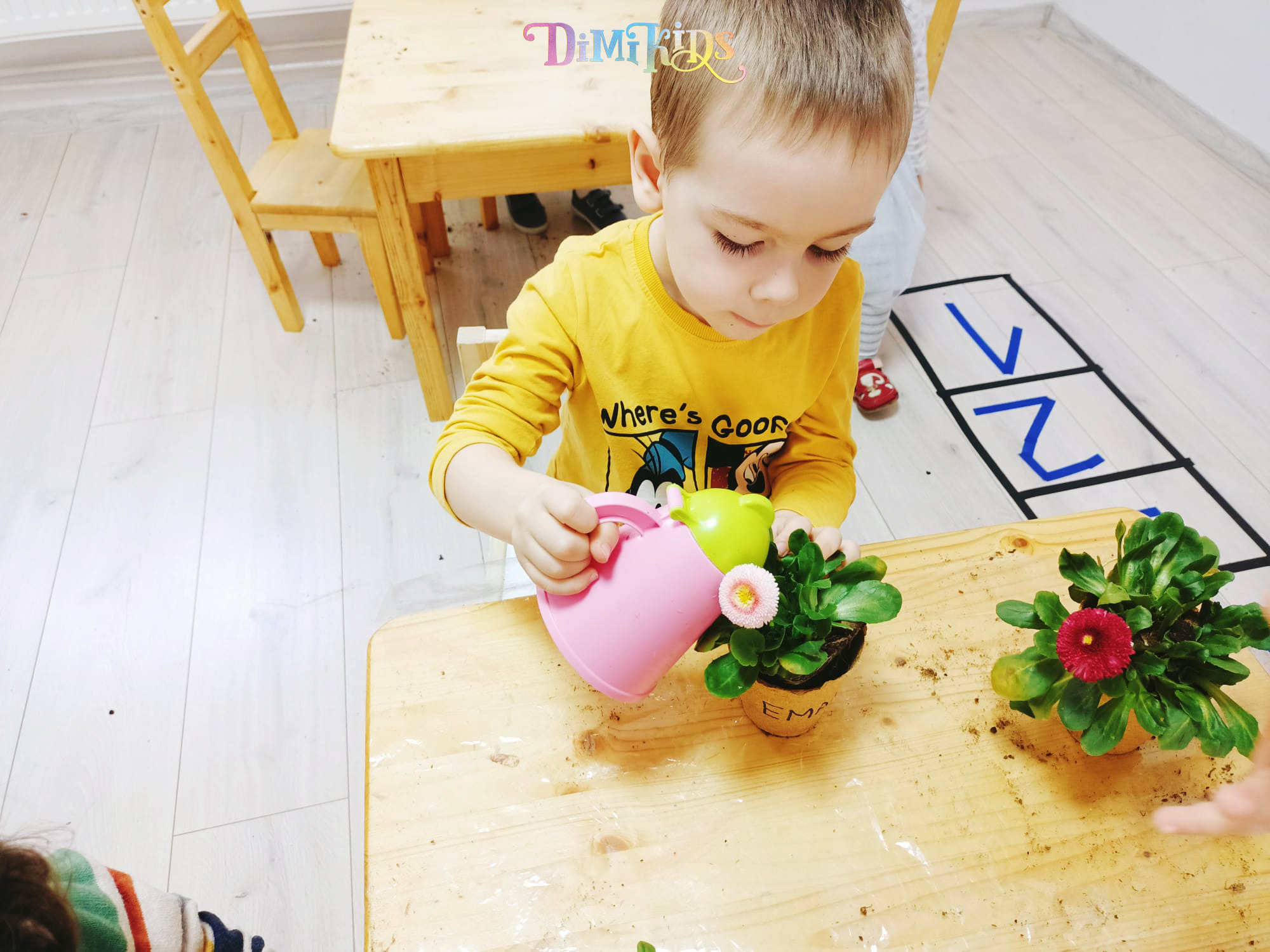 Luna pentru viață 2022: „Plantăm VIAȚĂ”, activitate inedită a copiilor de la DimiKids