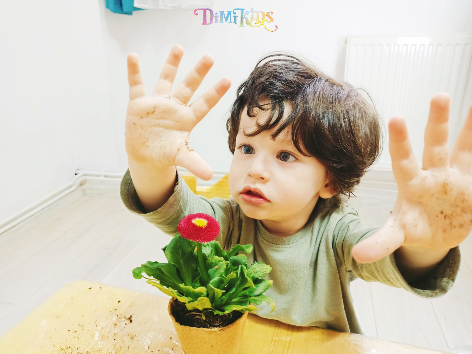 Luna pentru viață 2022: „Plantăm VIAȚĂ”, activitate inedită a copiilor de la DimiKids