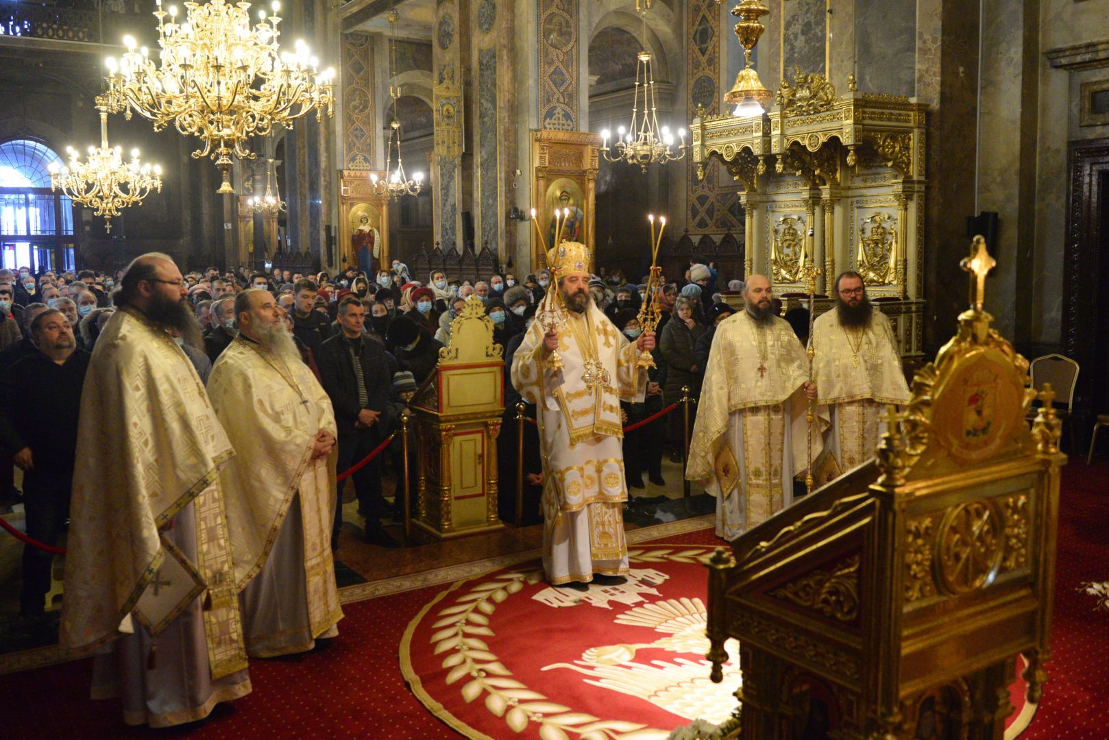 PS Nichifor Botoșăneanul a slujit la Catedrala Mitropolitană din Iași