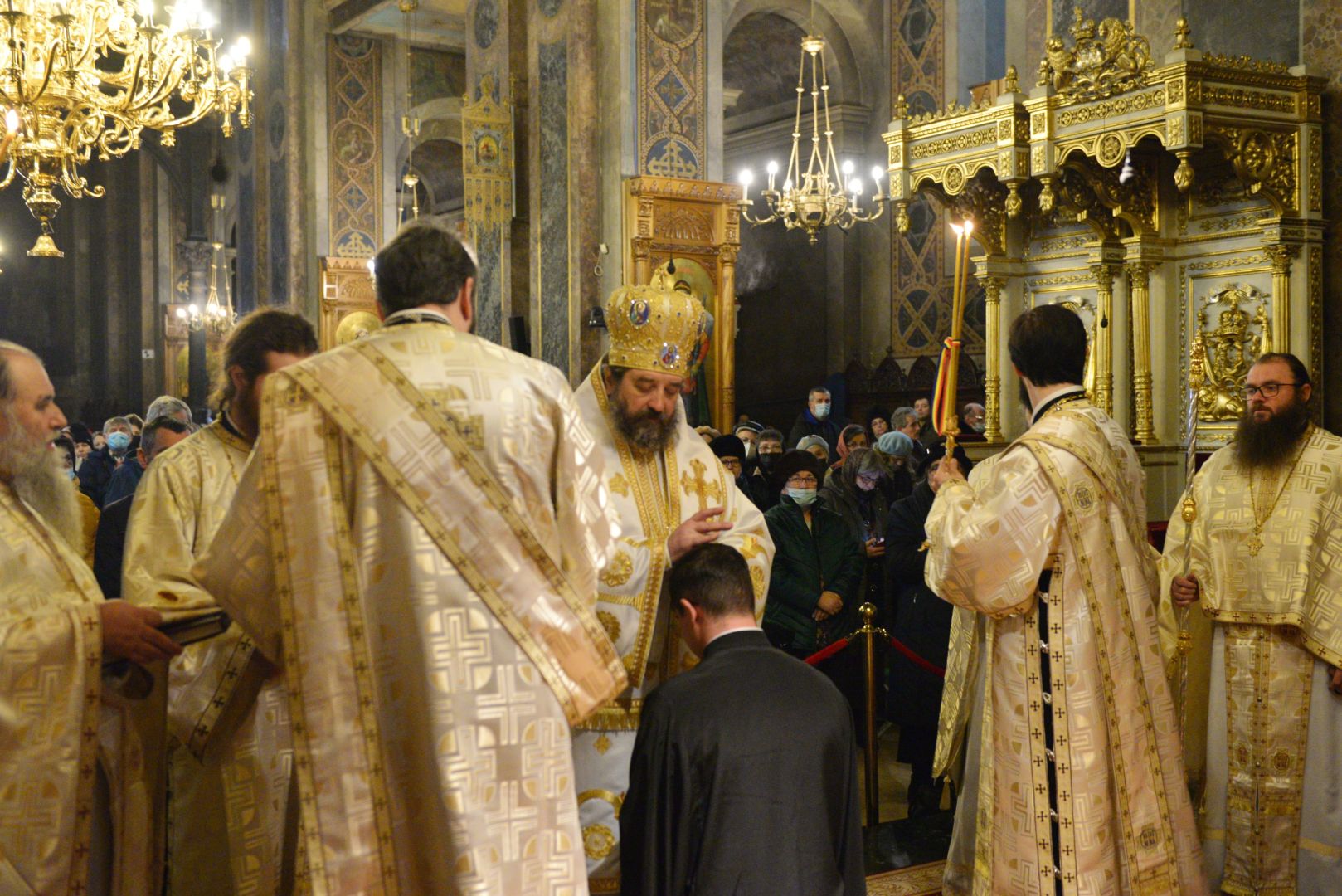 PS Nichifor Botoșăneanul a slujit la Catedrala Mitropolitană din Iași