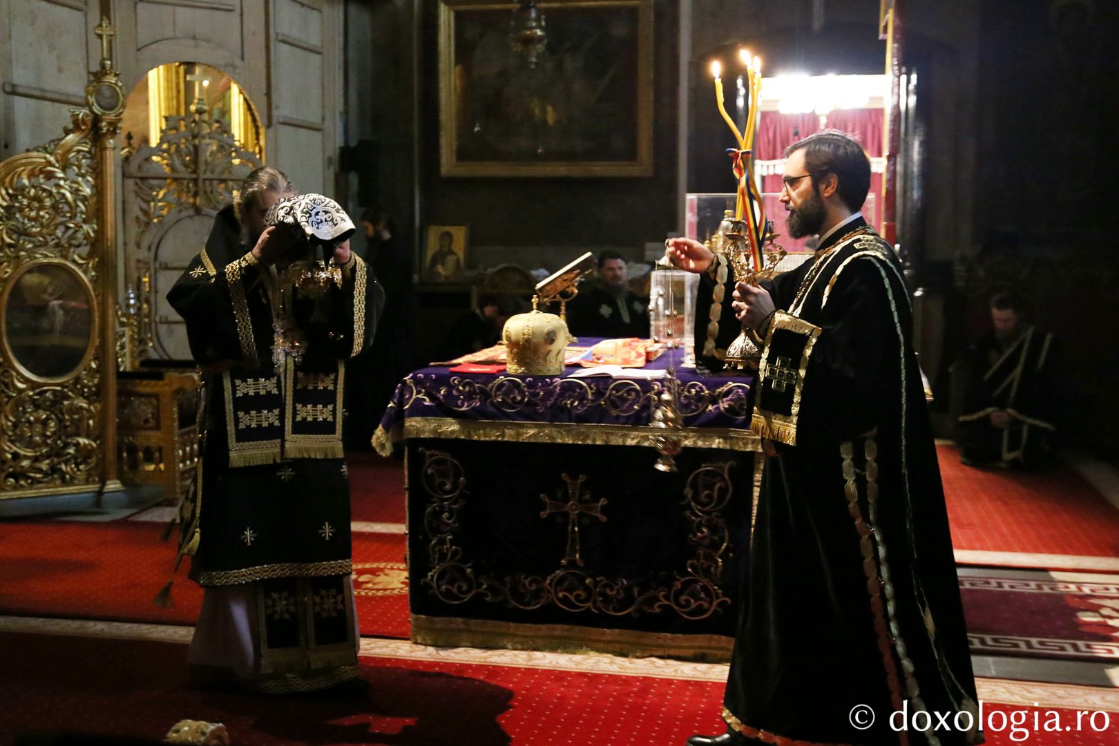 Liturghia Darurilor înainte sfințite, la Catedrala Mitropolitană din Iași