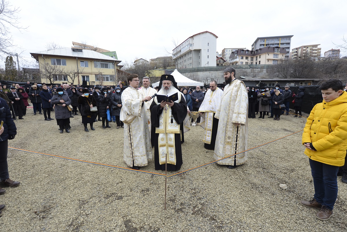 Piatră de temelie pentru o nouă biserică în Muncipiul Iași: „O fereastră către eternitate”