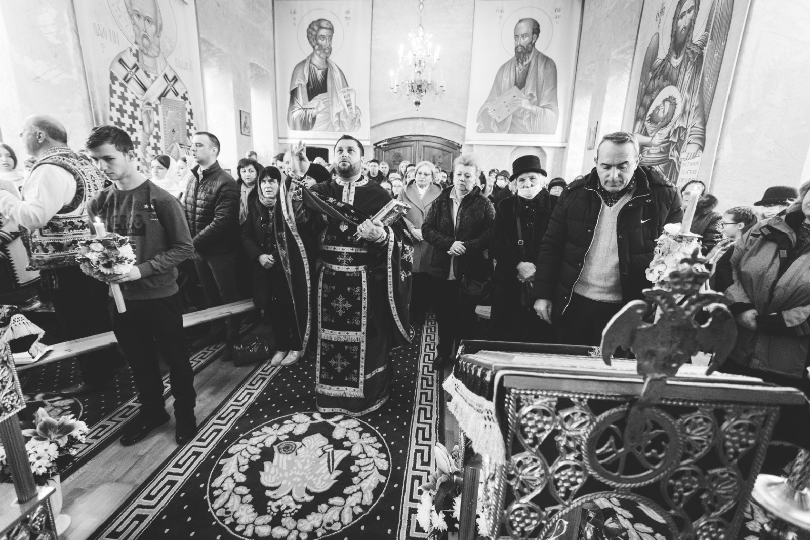 Zi de sărbătoare pentru credincioșii din Bălușești, județul Neamț