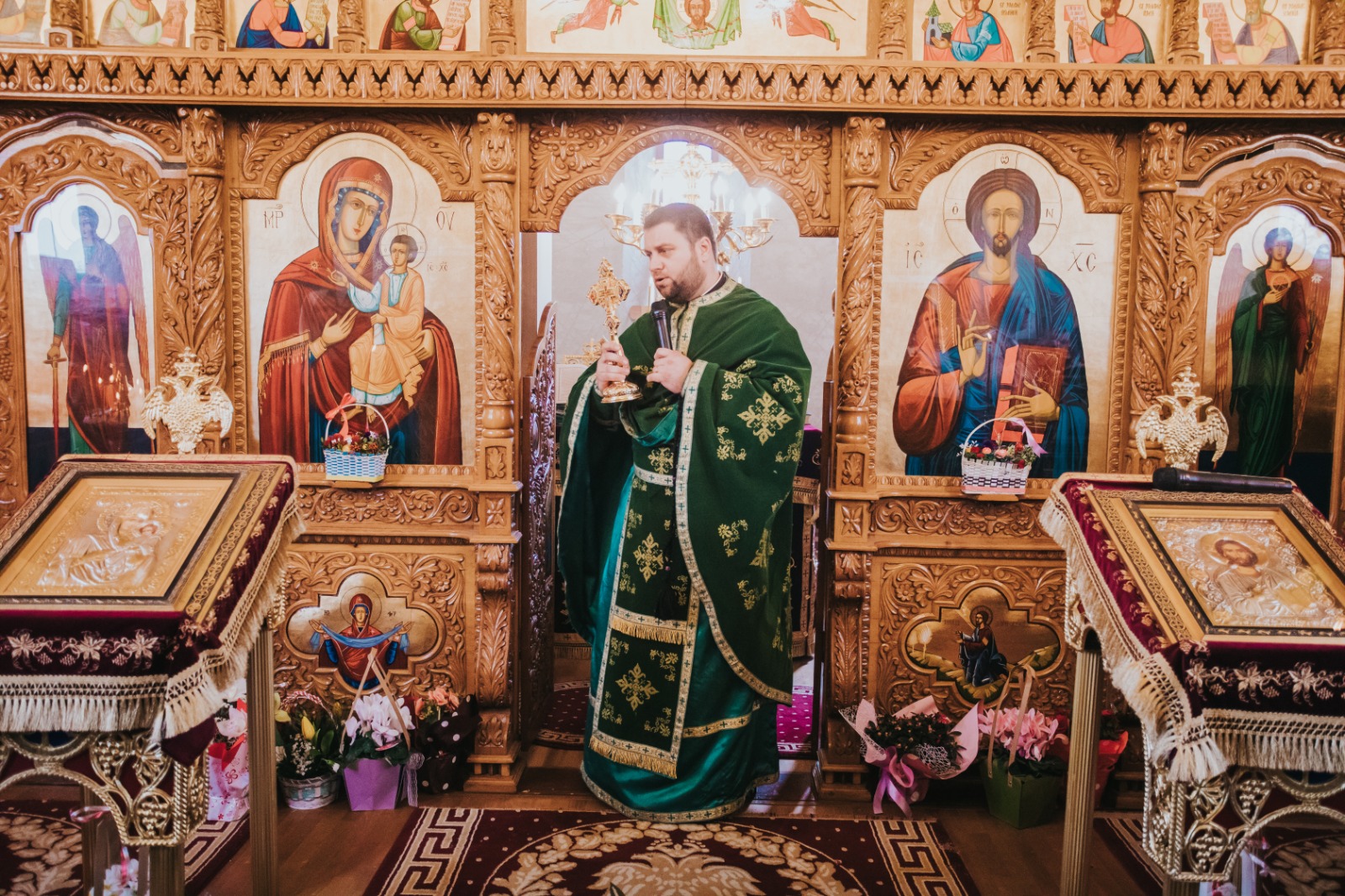 Zi de sărbătoare pentru credincioșii din Bălușești, județul Neamț