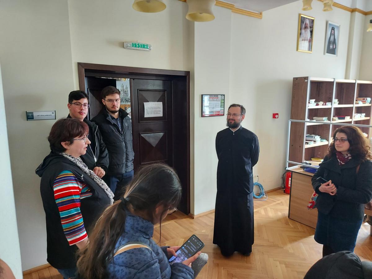 Seminariști romașcani, oaspeții Facultății de Teologie Ortodoxă din Iași