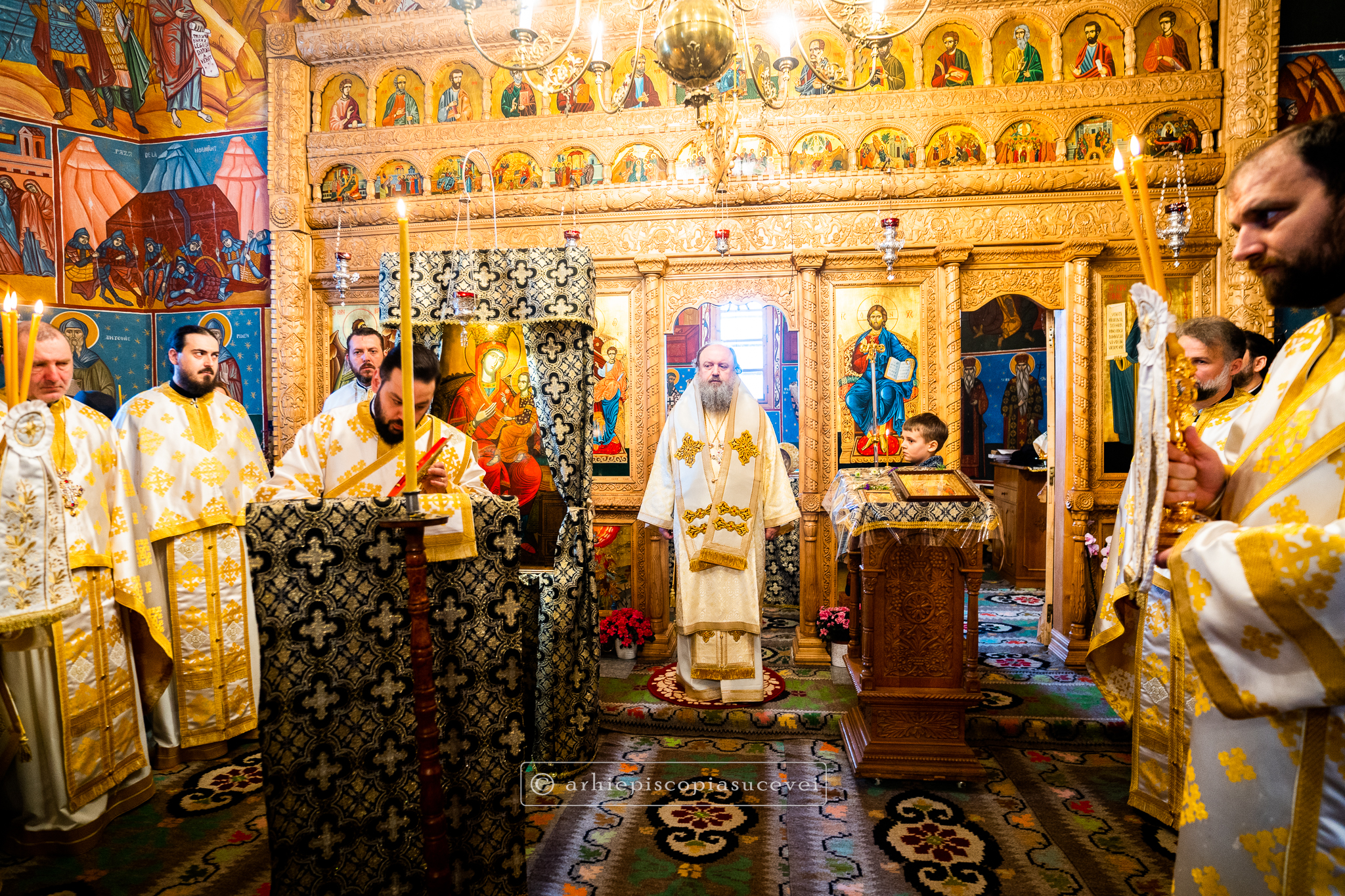 Liturghie arhierească și Parastas pentru stavrofora Irina Pântescu – Mănăstirea Voroneț