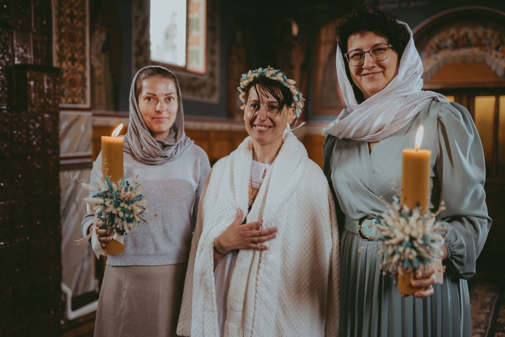 Între Lumină și întuneric: Cronica unui Botez săvârșit în refugiu, în Sâmbăta Paștilor