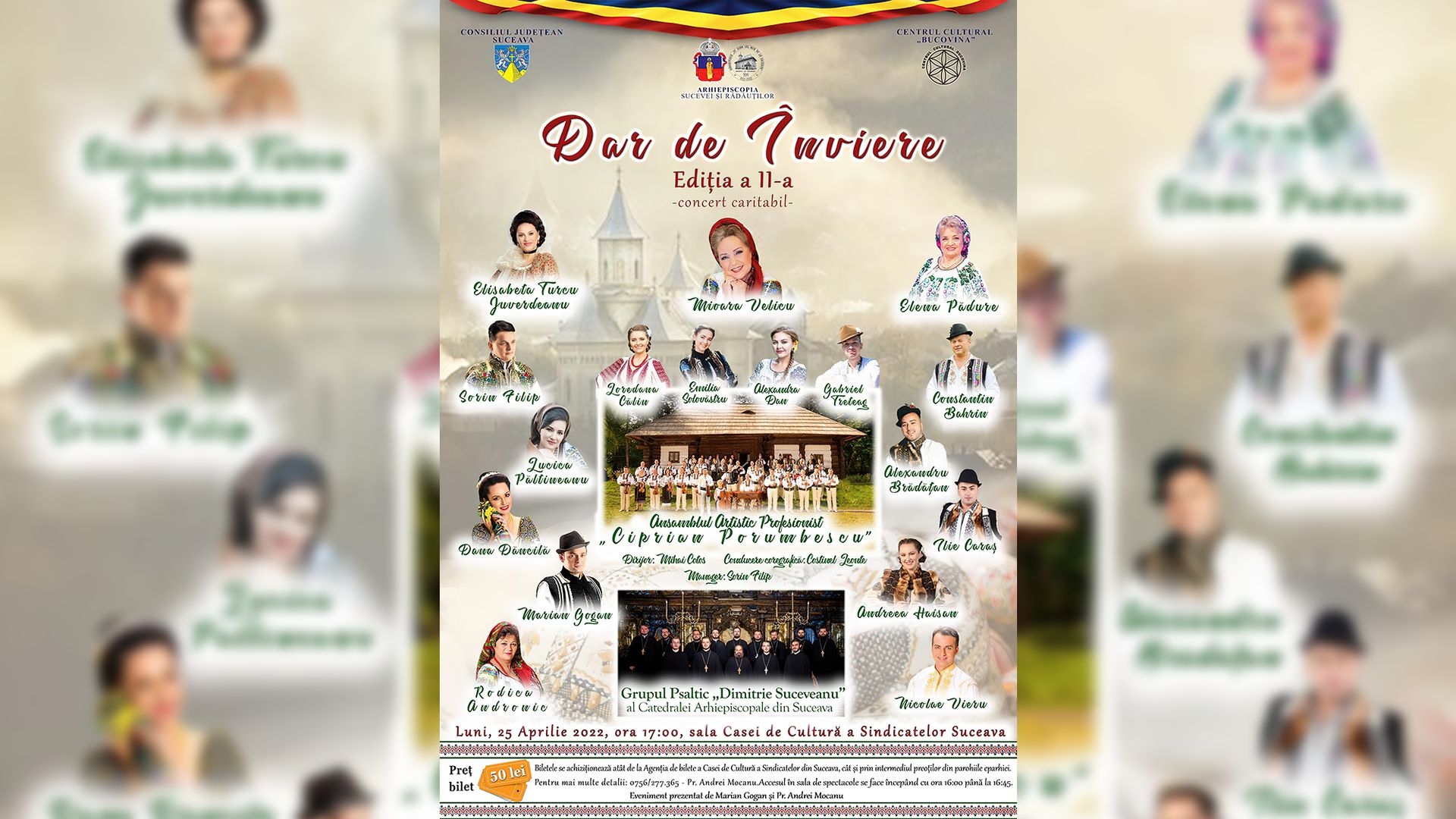 Bucuria Învierii Mântuitorului Iisus Hristos luminează și chipurile celor aflați în nevoie