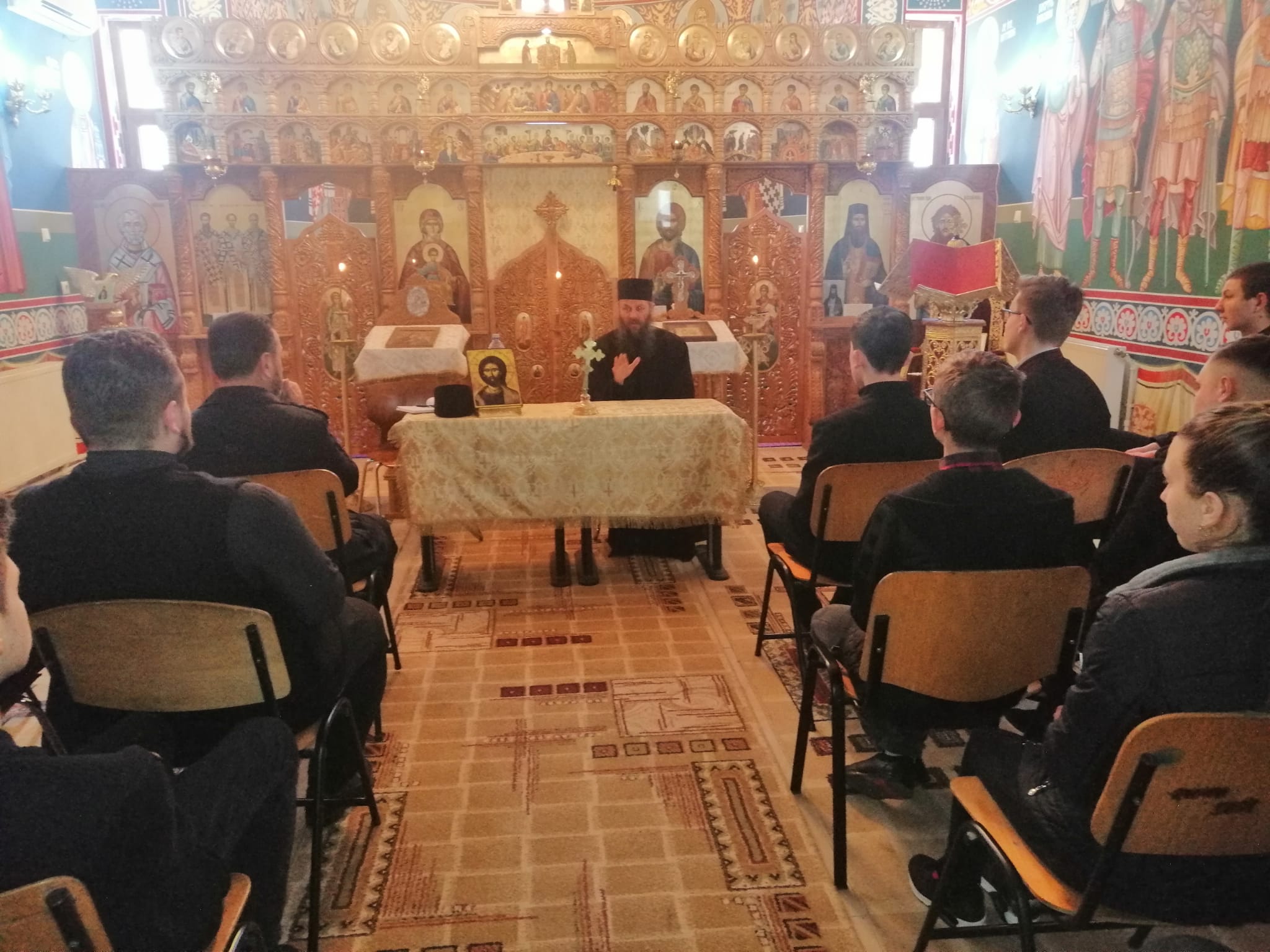 Dialog duhovnicesc la Seminarul Teologic Dorohoi