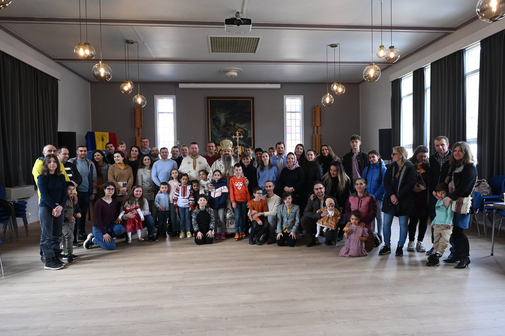 (Foto) Preasfințitul Macarie, în vizită pastorală la românii din fiordurile de pe coasta de vest a Regatului Norvegiei