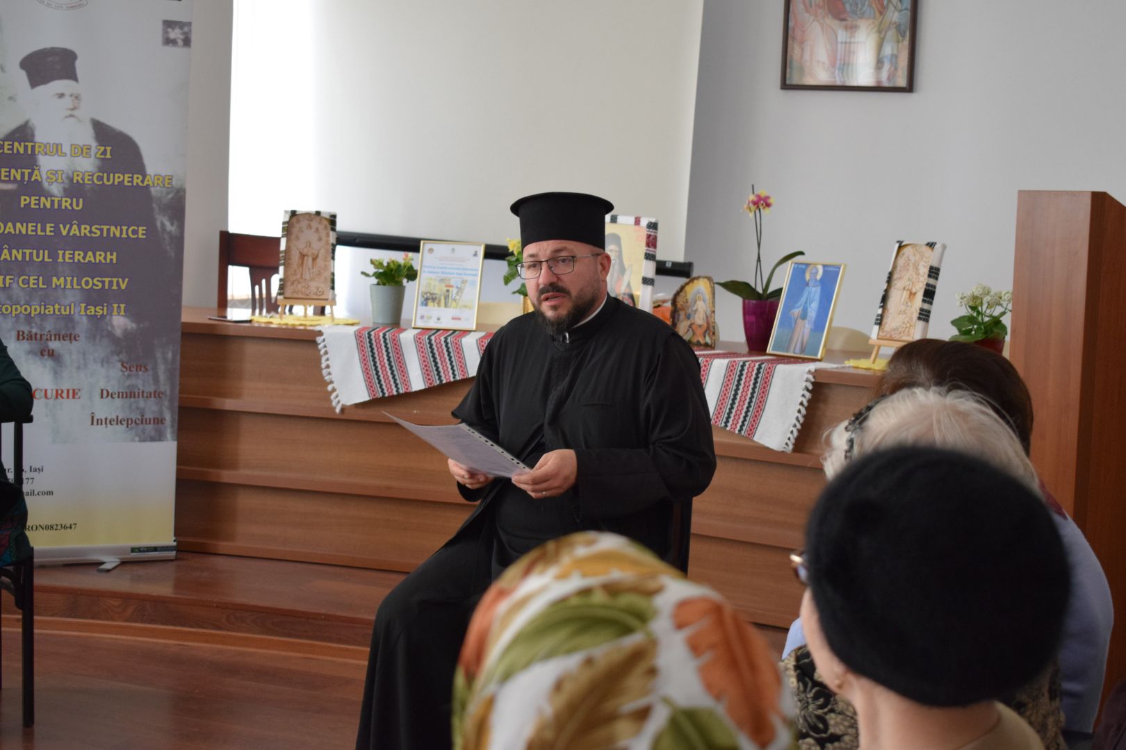 Întâlniri duhovnicești la Centrul de zi „Sfântul Iosif cel Milostiv”
