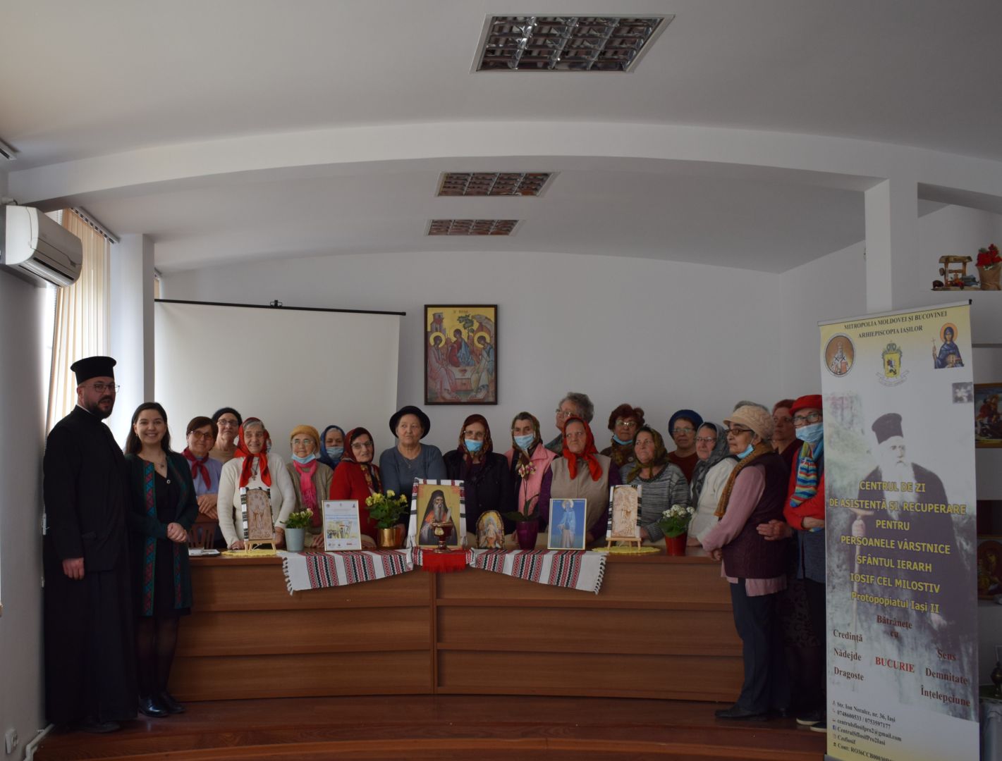 Întâlniri duhovnicești la Centrul de zi „Sfântul Iosif cel Milostiv”