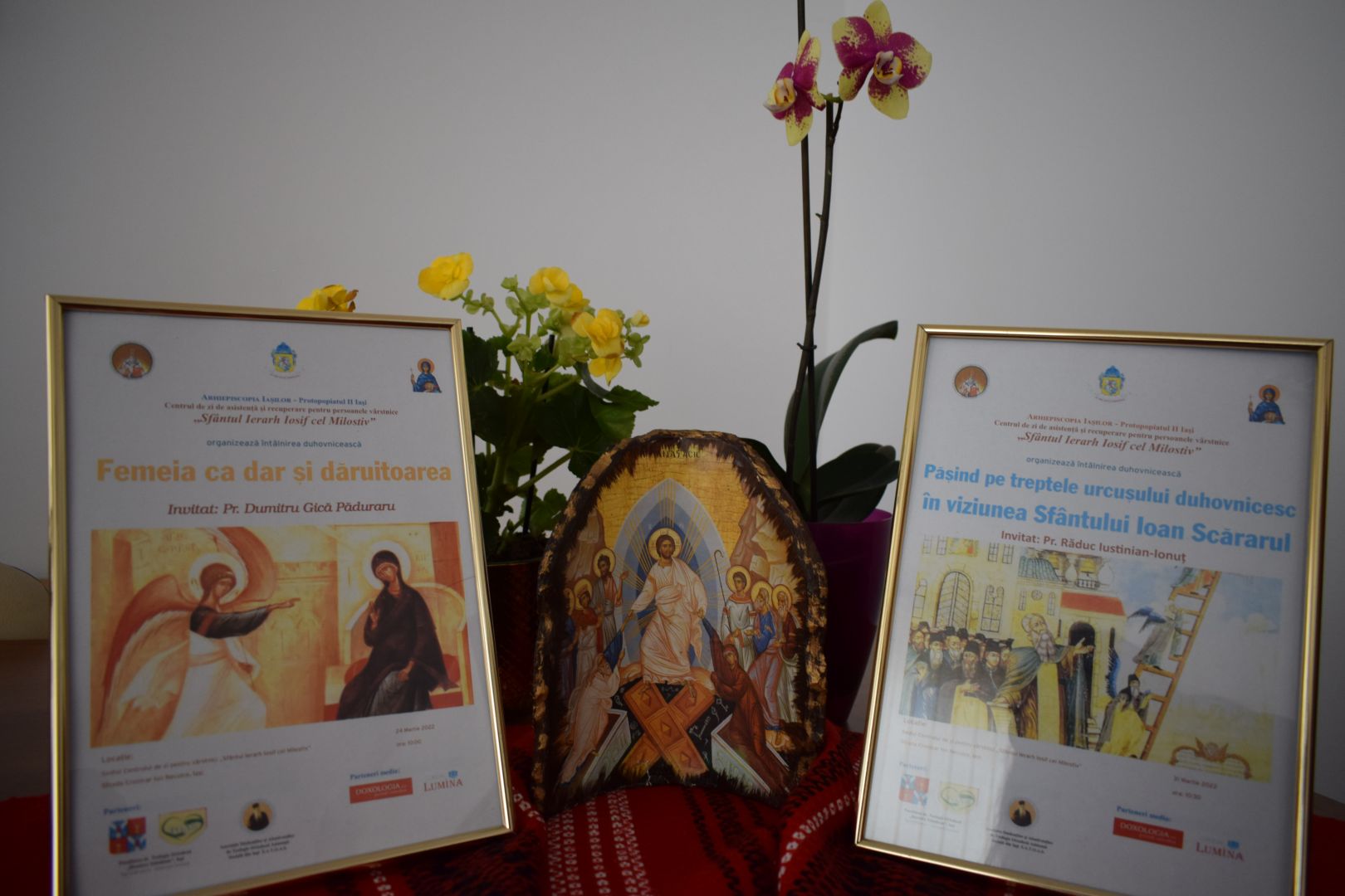 Întâlniri duhovnicești la Centrul de zi „Sfântul Iosif cel Milostiv”