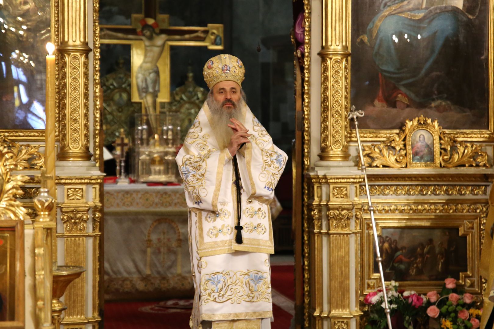 Duminica Sfântului Ioan Scărarul, la Iași: un arhidiacon al Catedralei Mitropolitane a fost hirotonit preot de către IPS Teofan